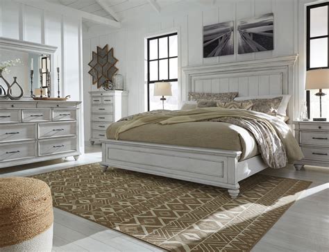 Ashley Furniture Whitewash Bedroom Set